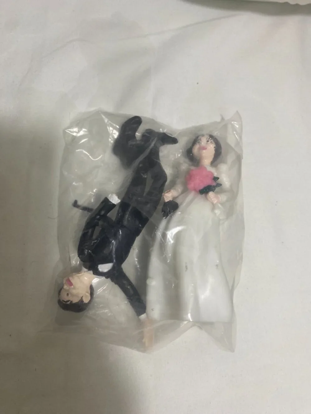 Vintage Wilton Wedding Cake Topper Bride & Groom Figurines 1992 Replacement Part